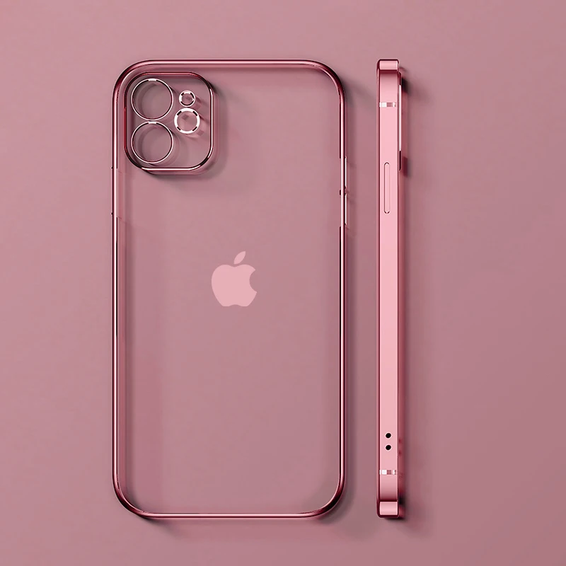 Original Luxury Shockproof Soft Phone TPU Case For iPhone 11 12 Pro Max Mini XS Max XR X XS 7 8Plus SE 2020 Clear Back Cover
Original Luxury Shockproof Soft Phone TPU Case For iPhone 11 12 Pro Max Mini XS Max XR X XS 7 8Plus SE 2020 Clear Back Cover