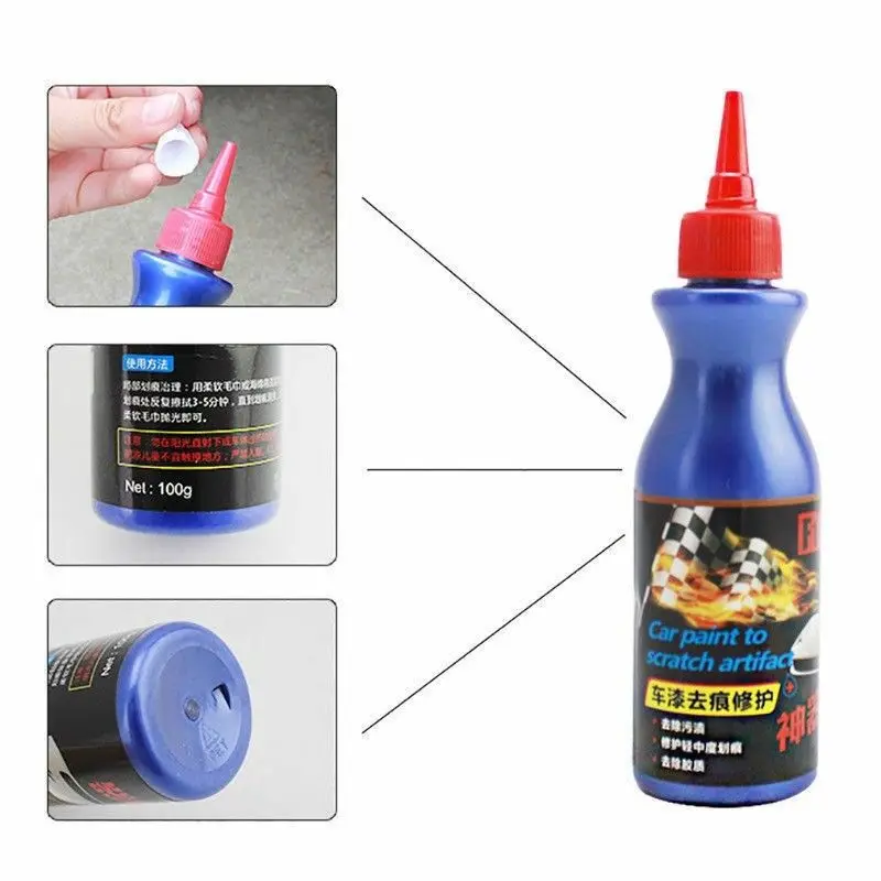 Car Scratch Repairing Polishing Wax Care Scuff Scratches Remover Glass Cleaning Car Styling
Car Scratch Repairing Polishing Wax Care Scuff Scratches Remover Glass Cleaning Car Styling