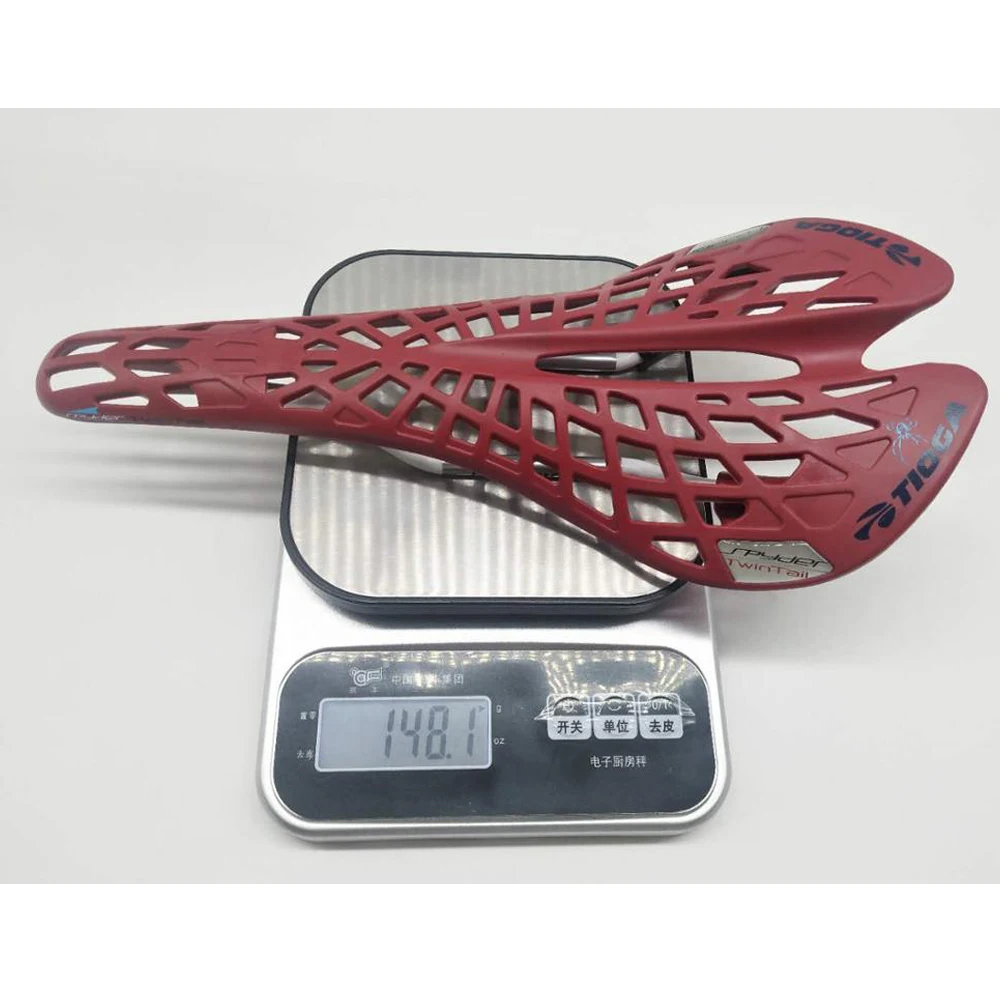 Tioga saddle/New TIOGA TwinTail Saddle Super Light Road Mtb Bike Bicycle Saddle Seat 141g Black/white/red
Tioga saddle/New TIOGA TwinTail Saddle Super Light Road Mtb Bike Bicycle Saddle Seat 141g Black/white/red
