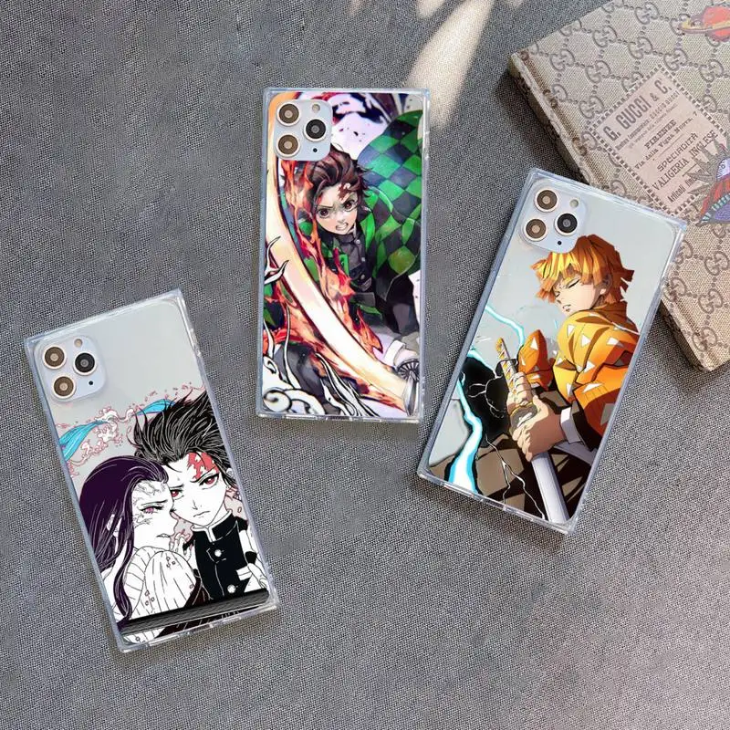 anime Demon Slayer Tanjirou Nezuko Phone Case Transparent for iPhone 7 8 11 12 se 2020 mini pro X XS XR MAX Plus
anime Demon Slayer Tanjirou Nezuko Phone Case Transparent for iPhone 7 8 11 12 se 2020 mini pro X XS XR MAX Plus