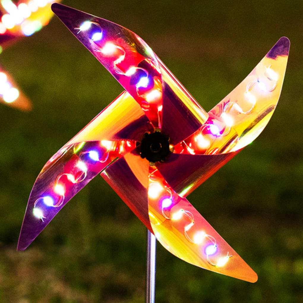 2pcs Garden Lights Solar Powered Windmill Lights Decor Path Landscape Lights 32LED Solar Ground Light Outdoor Windmill Lamps
2pcs Garden Lights Solar Powered Windmill Lights Decor Path Landscape Lights 32LED Solar Ground Light Outdoor Windmill Lamps