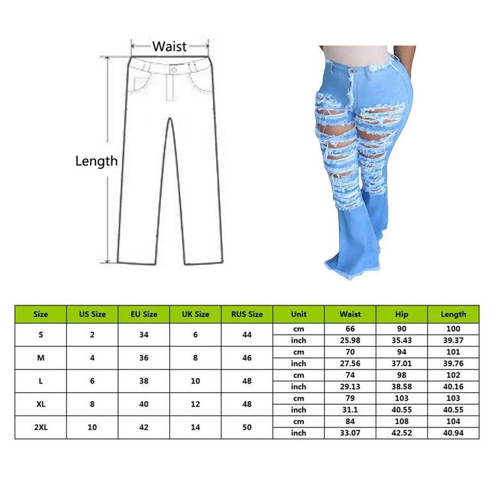 NIBESSER 2021 Summer Denim Pants Women Retro Solid Sexy Hole Jeans Ripped Flare Trousers Street Skinny High Waist Lady Pants
NIBESSER 2021 Summer Denim Pants Women Retro Solid Sexy Hole Jeans Ripped Flare Trousers Street Skinny High Waist Lady Pants