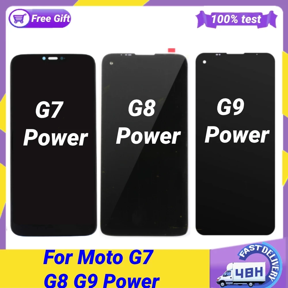 For Moto G7 power G8power G9power LCD Display Screen For Motorola Moto G7Power G8 G9 Display LCD Screen Touch Digitizer Assembly
For Moto G7 power G8power G9power LCD Display Screen For Motorola Moto G7Power G8 G9 Display LCD Screen Touch Digitizer Assembly