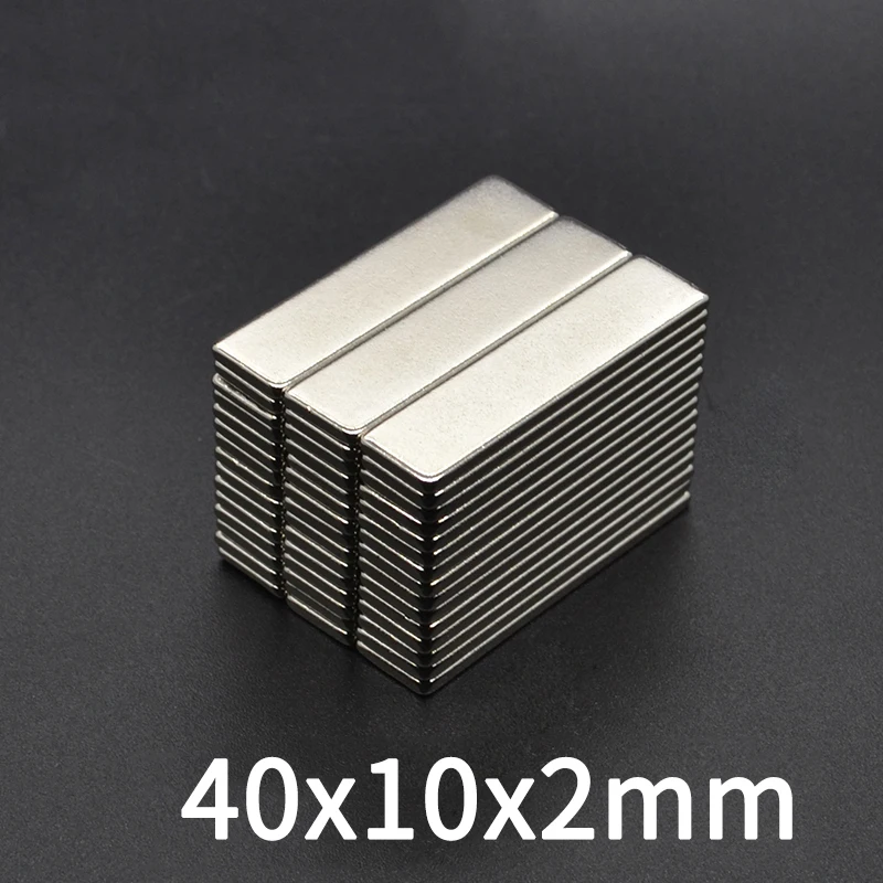 5 ~ 100 шт., магниты для редкоземельных магнитов 40x10x2, толщина 2 мм, квадратные неодимовые магниты N35 40x10x2 мм 40*10*2 мм
5 ~ 100 шт., магниты для редкоземельных магнитов 40x10x2, толщина 2 мм, квадратные неодимовые магниты N35 40x10x2 мм 40*10*2 мм