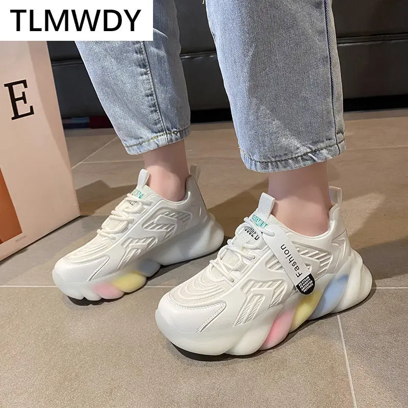 2021 Fashion Women's Shoes Mesh Lace-up Sneakers Women's Comfortable Breathable Casual Shoes Colorful Non-slip Platform Shoes 
2021 Fashion Women's Shoes Mesh Lace-up Sneakers Women's Comfortable Breathable Casual Shoes Colorful Non-slip Platform Shoes