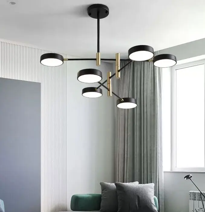 Simple personality Creative Design LED pendant light Nordic home wrought iron set hall rotating shape pendant lamp
Simple personality Creative Design LED pendant light Nordic home wrought iron set hall rotating shape pendant lamp