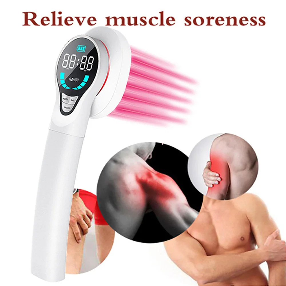 

Low Level Laser Therapy Device LLLT Handy Cure Laser Relief Lower Back Pain Reduce Tendon Joint Swelling