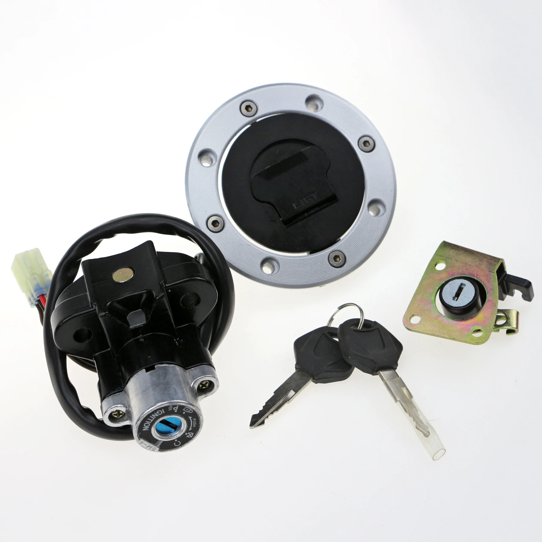 Подходит для GSXR1000 2001-2002 K1 k2 GSX-R переключатель зажигания газовая крышка комплект замков для сиденья GSXR 1000 GSX-R 1000
Подходит для GSXR1000 2001-2002 K1 k2 GSX-R переключатель зажигания газовая крышка комплект замков для сиденья GSXR 1000 GSX-R 1000