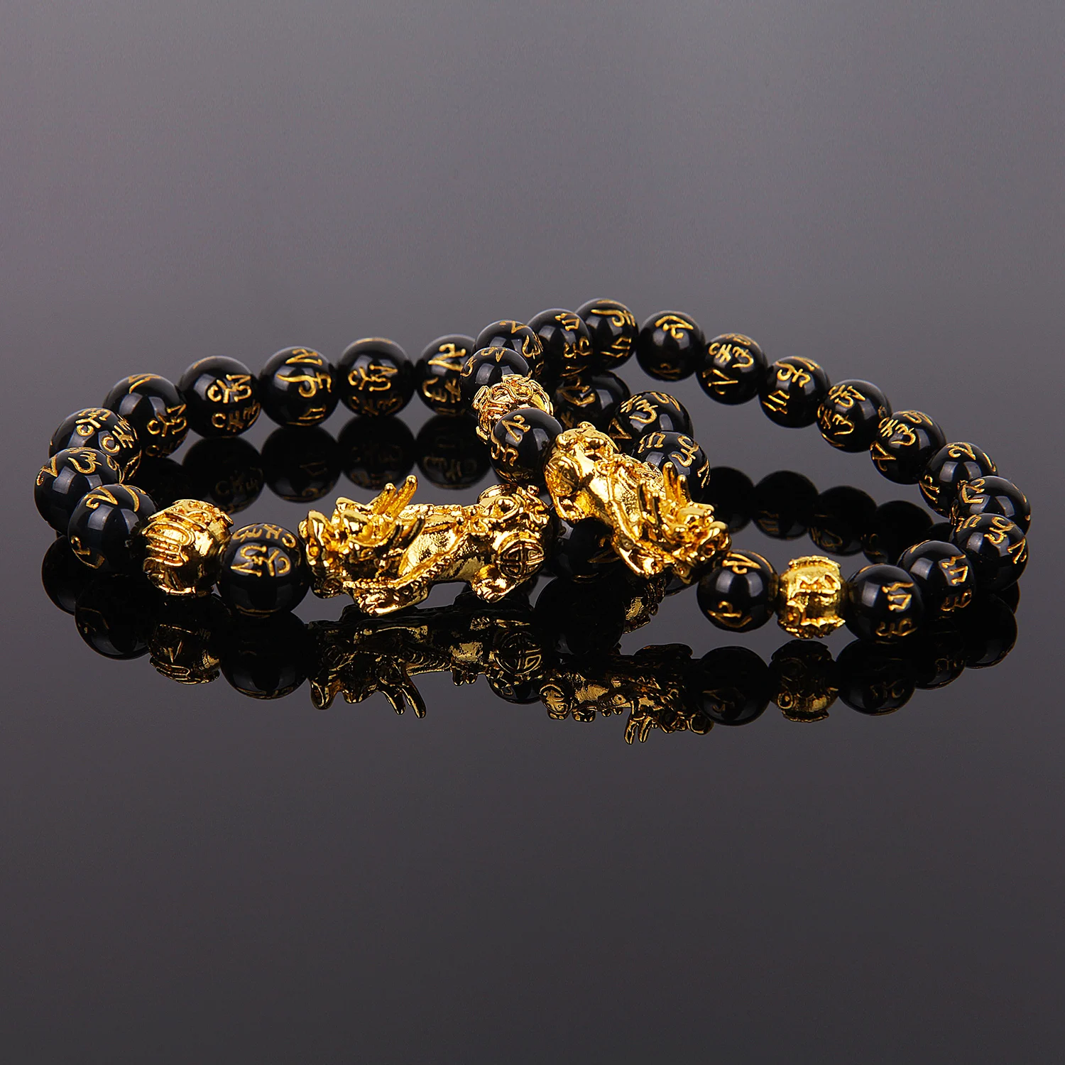 Pixiu Bracelet Wengan Discoloration Yellow Tiger Eye Stone Brings Wealth and Good Luck Chinese Feng Shui
Pixiu Bracelet Wengan Discoloration Yellow Tiger Eye Stone Brings Wealth and Good Luck Chinese Feng Shui