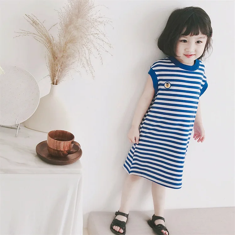 PPXX Fashion Summer Girl Dress Striped Cotton Cartoon Beach Casual Outfits Baby Girls Clothing Long Shirt Children Clothes
PPXX Fashion Summer Girl Dress Striped Cotton Cartoon Beach Casual Outfits Baby Girls Clothing Long Shirt Children Clothes