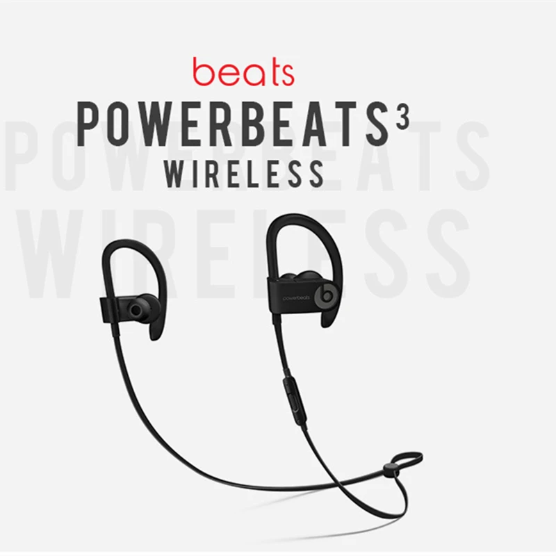 

Beats Powerbeats3 headset Bluetooth earphones Stereo sports earpiece hands-free subwoofer brand new in-ear headphones