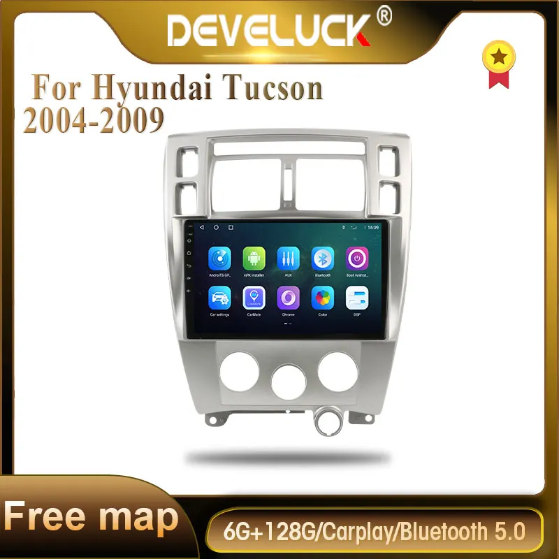 Develuck 2 Din Android 10 Car Radio For Hyundai Tucson 2004 2005 2006-2009 Multimedia Video Player GPS Navigation WIFI Head Unit
Develuck 2 Din Android 10 Car Radio For Hyundai Tucson 2004 2005 2006-2009 Multimedia Video Player GPS Navigation WIFI Head Unit