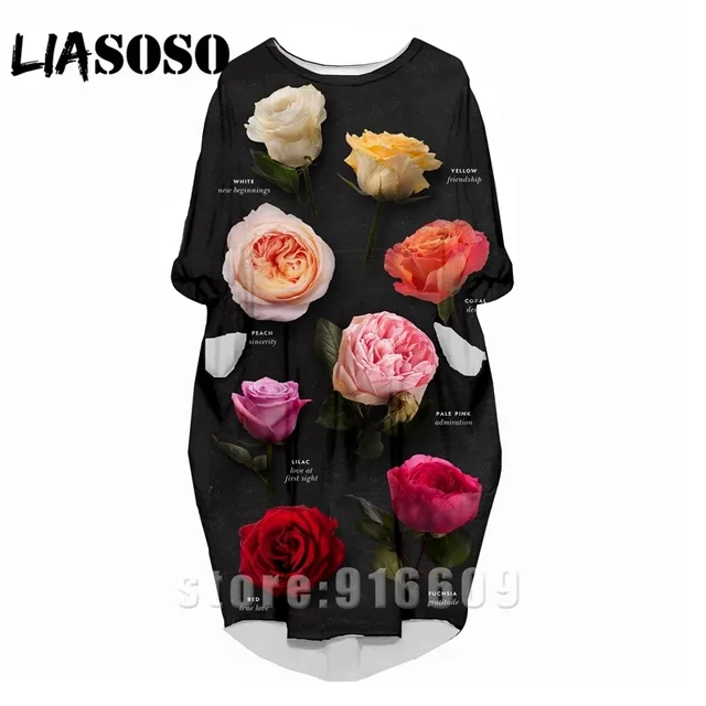 LIASOSO 3D Print Fashion Harajuku Flower Women Anime Rose Gown Lady Girl Clothing Party Long-sleeved Dress Green Dress 
LIASOSO 3D Print Fashion Harajuku Flower Women Anime Rose Gown Lady Girl Clothing Party Long-sleeved Dress Green Dress