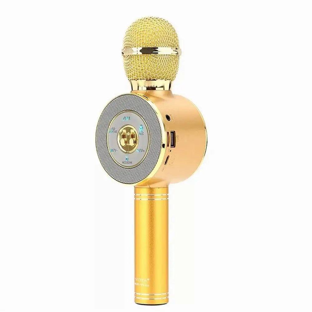 Portable Bluetooth wireless microphone professional condenser karaoke Stereo microphone bluetooth stand radio studio recording
Portable Bluetooth wireless microphone professional condenser karaoke Stereo microphone bluetooth stand radio studio recording