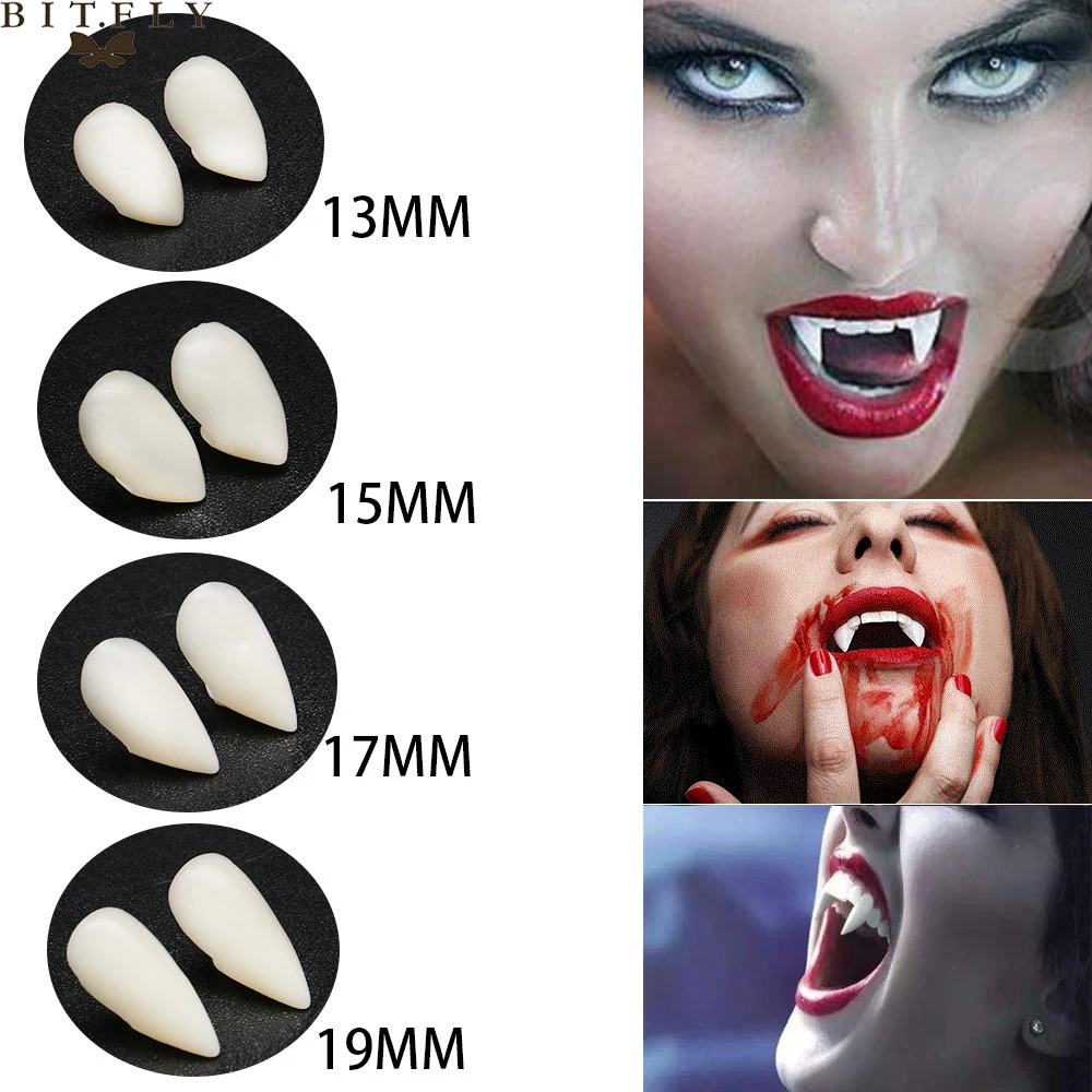 1 Pairs Vampire Teeth Fangs Dentures Props Halloween Costume Props False Teeth Solid Glue Denture Adhesive Party DIY Decorations
1 Pairs Vampire Teeth Fangs Dentures Props Halloween Costume Props False Teeth Solid Glue Denture Adhesive Party DIY Decorations