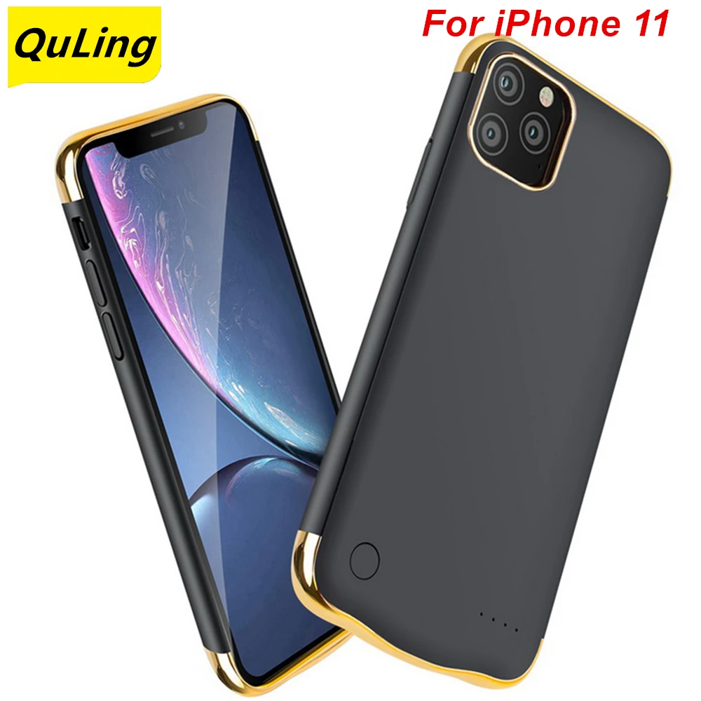 QuLing 6000 мАч для IPhone 11 чехол аккумулятора зарядное устройство | Мобильные телефоны