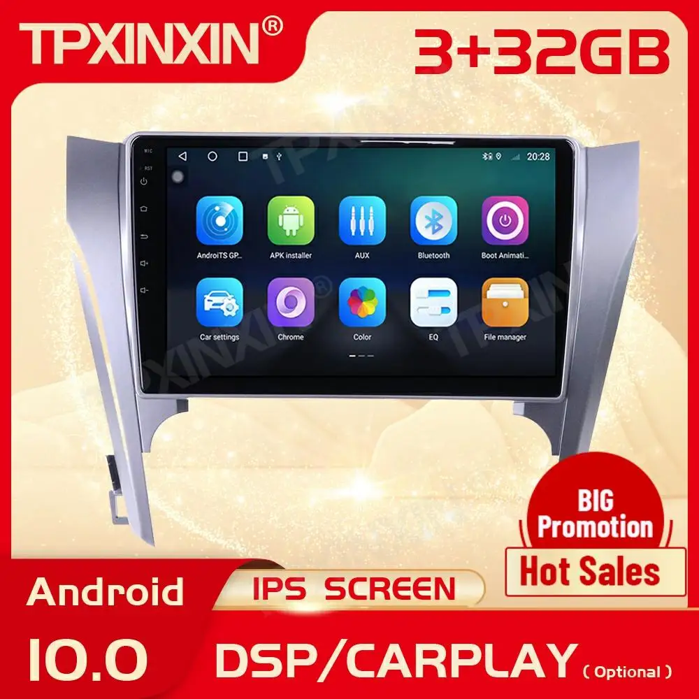 2 Din Carplay Android радио приемник Мультимедиа Стерео для Toyota Camry 2012 2013 2014 2015 GPS Навигация BT рекордер головное устройство
2 Din Carplay Android радио приемник Мультимедиа Стерео для Toyota Camry 2012 2013 2014 2015 GPS Навигация BT рекордер головное устройство