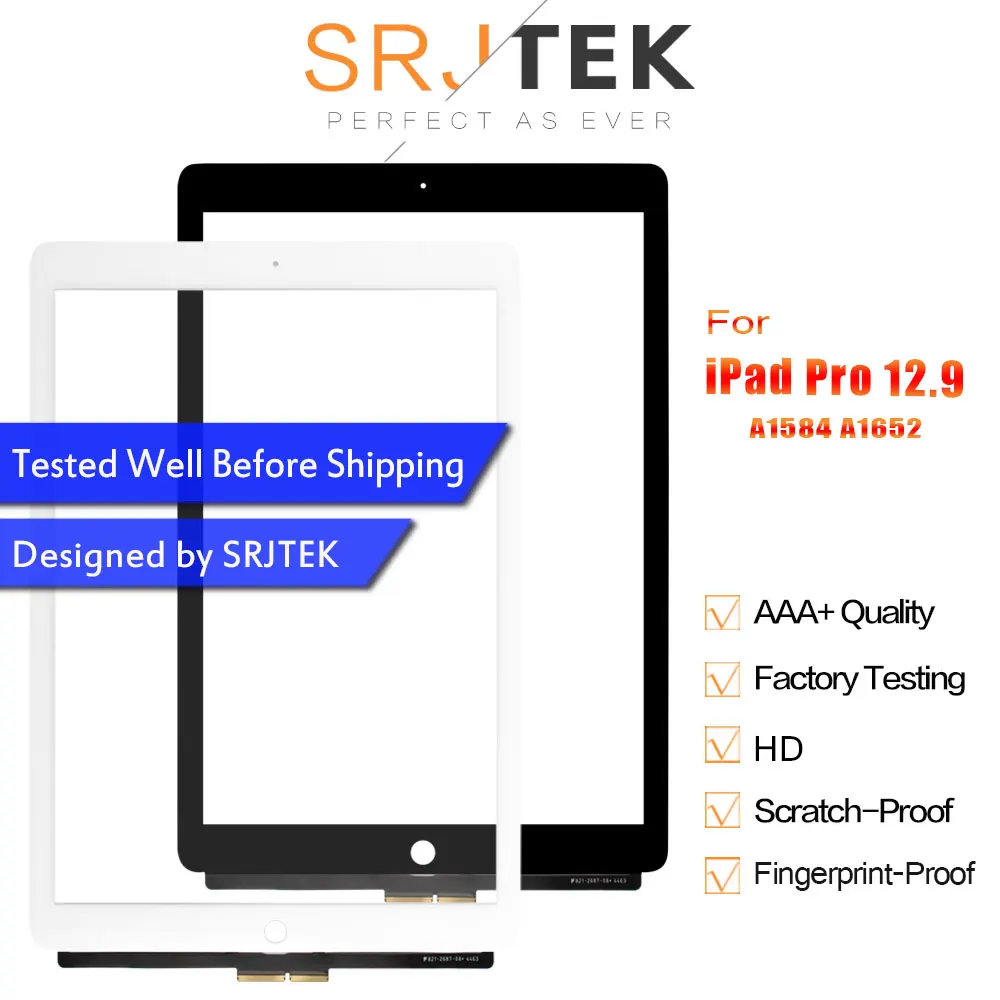 Touch Screen For iPad Pro 12.9 1st 2015 Digirtizer Sensor Glass Panel Touchscreen For iPad Pro 12.9 Digirtizer Replacement Parts
Touch Screen For iPad Pro 12.9 1st 2015 Digirtizer Sensor Glass Panel Touchscreen For iPad Pro 12.9 Digirtizer Replacement Parts