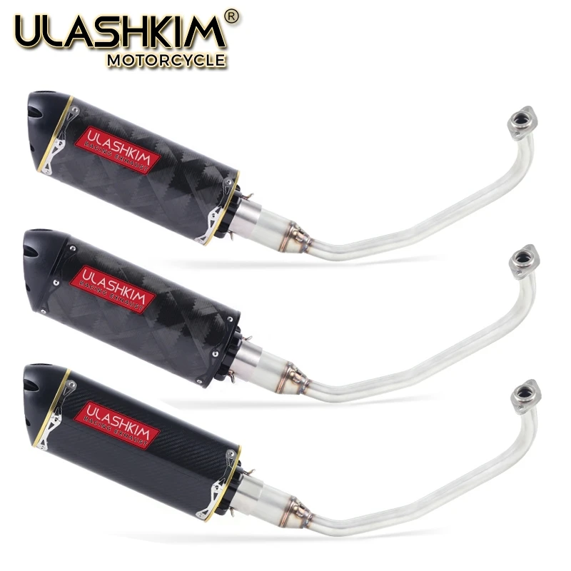 PCX 125 150 Motorcycle Scooter Exhaust Muffler Full System Middle Pipe Slip On Escape Fit For HONDA PCX125 PCX150
PCX 125 150 Motorcycle Scooter Exhaust Muffler Full System Middle Pipe Slip On Escape Fit For HONDA PCX125 PCX150