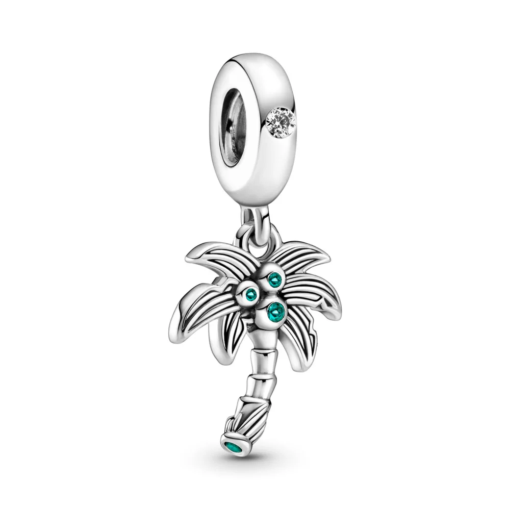 New 925 Silver charms Palm Tree & Coconuts Dangle Charm Fit Original Pandora Necklace for women fashion summer jewelry gift
New 925 Silver charms Palm Tree & Coconuts Dangle Charm Fit Original Pandora Necklace for women fashion summer jewelry gift