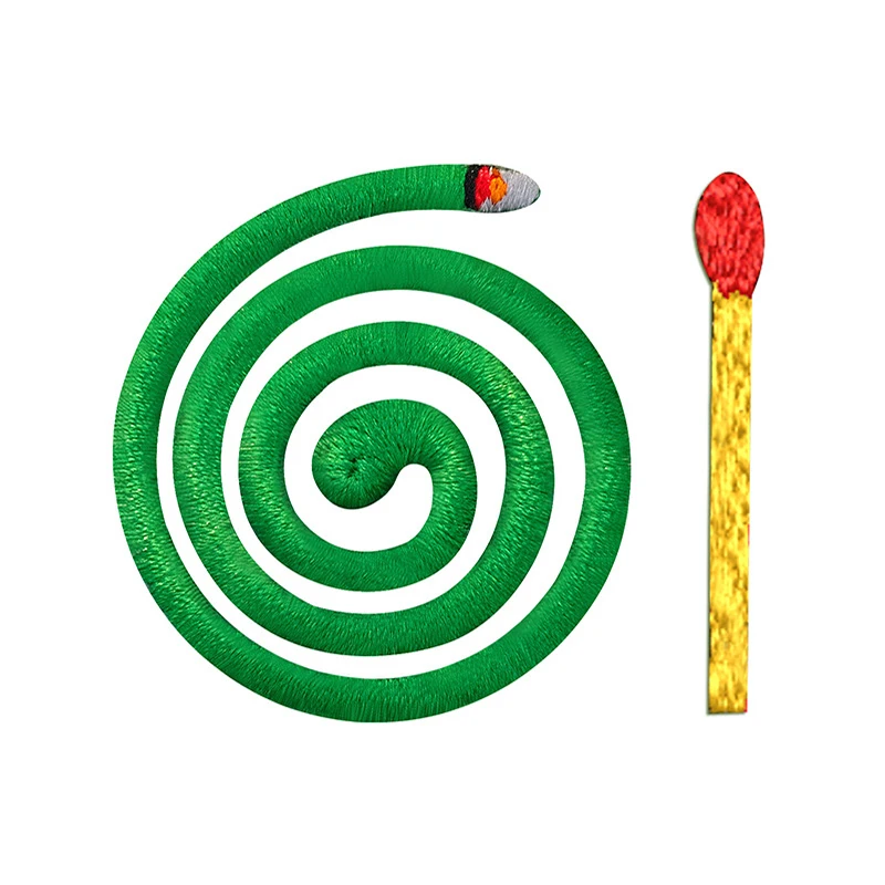 Personalized Creative Mosquito Coil Embroidery Naszywki Badges Applique On Jeans Accesorios Para Ropa DIY Handmade Materials Swe
Personalized Creative Mosquito Coil Embroidery Naszywki Badges Applique On Jeans Accesorios Para Ropa DIY Handmade Materials Swe