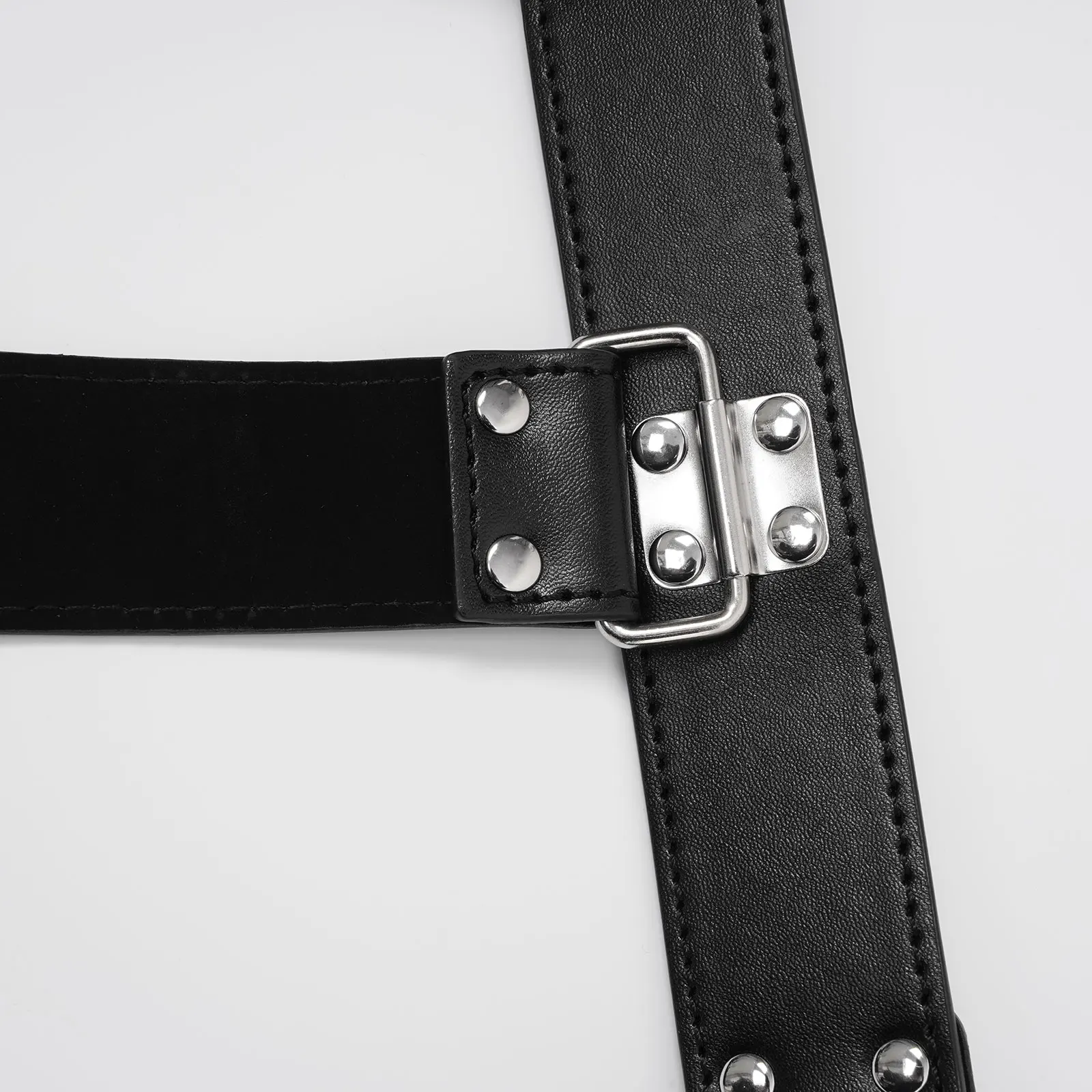 Erotic Unisex Men Women Sexy Toys Arms Behind Back Black Leather Adjustable Wrist Ankle Cuffs Handcuffs for Adult Couple Games
Erotic Unisex Men Women Sexy Toys Arms Behind Back Black Leather Adjustable Wrist Ankle Cuffs Handcuffs for Adult Couple Games