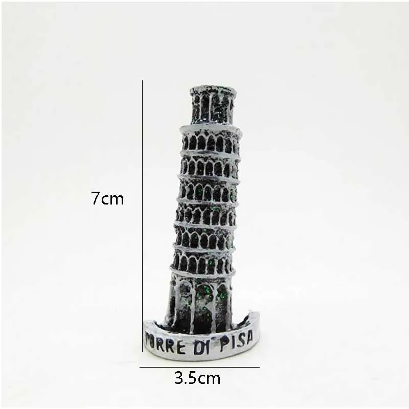 Italy 1Pcs Popular 3D Resin Leaning Tower of Pisa Fridge Magnets World Travel Souvenirs Home Supplies Fridge Magnet Decor
Italy 1Pcs Popular 3D Resin Leaning Tower of Pisa Fridge Magnets World Travel Souvenirs Home Supplies Fridge Magnet Decor