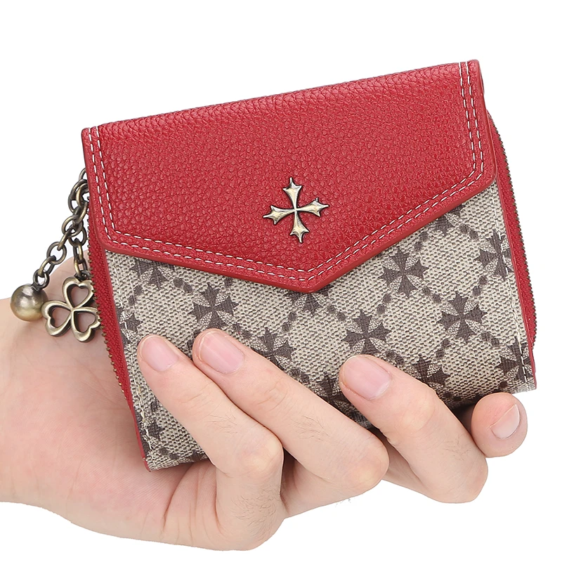 Women wallet fashion Korean version of baellerry new four-leaf clover pattern coin purse envelope zipper Card packag wallet 928
Women wallet fashion Korean version of baellerry new four-leaf clover pattern coin purse envelope zipper Card packag wallet 928