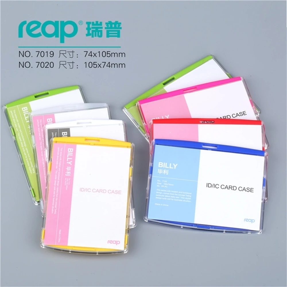 Big Reap 7119 Size (105x74mm) Without Lanyard Id/ic Card Holder Tag Badge for Kids Name Labelschool Camp Office Business
Big Reap 7119 Size (105x74mm) Without Lanyard Id/ic Card Holder Tag Badge for Kids Name Labelschool Camp Office Business