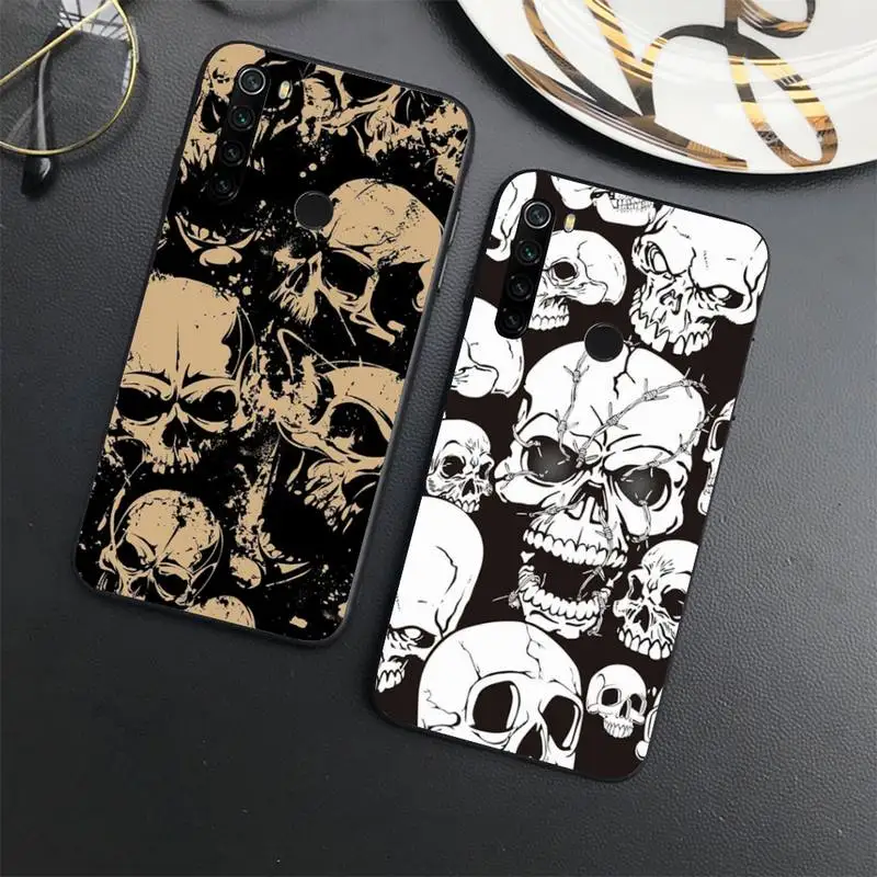 Skull Pattern Horror Skeleton Phone Case For Xiaomi Redmi note 7 8 9 t max3 s 10 pro lite coque shell cover funda
Skull Pattern Horror Skeleton Phone Case For Xiaomi Redmi note 7 8 9 t max3 s 10 pro lite coque shell cover funda