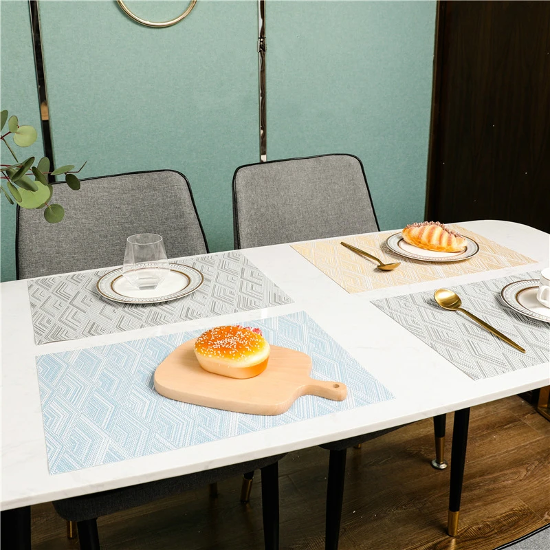 Non-slip Insulation Placemat Rectangular Simple Household Placemat Placemats for Table Placemat for Dining Table
Non-slip Insulation Placemat Rectangular Simple Household Placemat Placemats for Table Placemat for Dining Table
