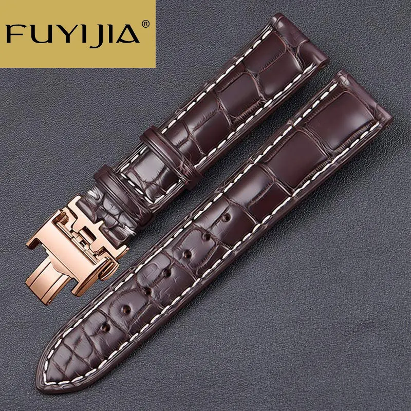 Ремешок ручной работы FUYIJIA L2 из крокодиловой кожи, стальной браслет для наручных часов с пряжкой-бабочкой, 18 мм 19 мм 20 мм 21 мм 22 мм
Ремешок ручной работы FUYIJIA L2 из крокодиловой кожи, стальной браслет для наручных часов с пряжкой-бабочкой, 18 мм 19 мм 20 мм 21 мм 22 мм