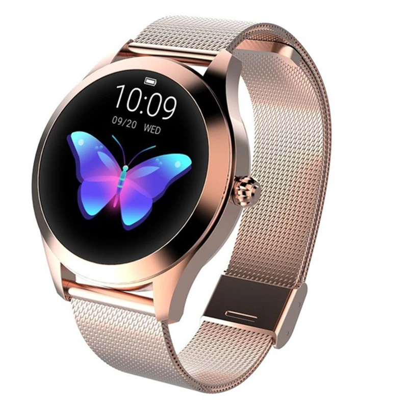 2021 Fashion Lady Smart Watch KW10 IP68 Waterproof Pedometer Heart Rate Smartwatch Fitness Bracelet for Women Christmas Gift
2021 Fashion Lady Smart Watch KW10 IP68 Waterproof Pedometer Heart Rate Smartwatch Fitness Bracelet for Women Christmas Gift