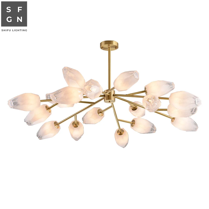 Пост-современная люстра Nordic светодиодный Медь Стекло Освещение для дома Обеденная Спальня кафе ресторан
Пост-современная люстра Nordic светодиодный Медь Стекло Освещение для дома Обеденная Спальня кафе ресторан