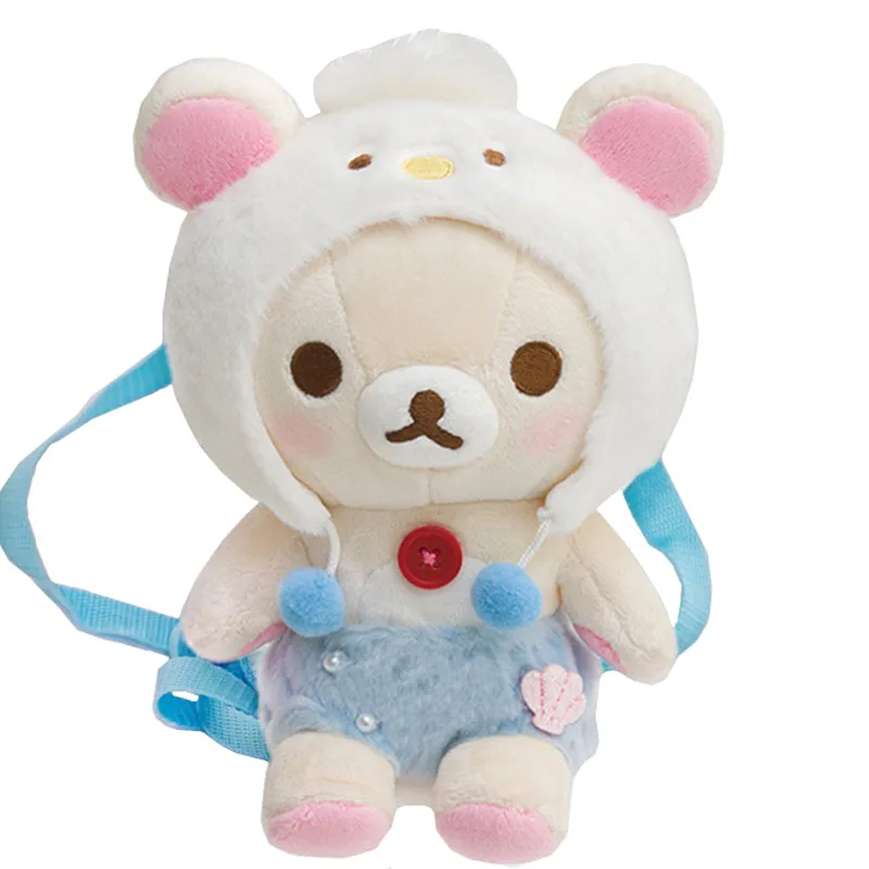 Cute Rilakkuma Plush Bag Backpack Cartoon Anime Korilakkuma Bear Backpacks Kawaii Bags for Women Girls Back Pack Bagpack
Cute Rilakkuma Plush Bag Backpack Cartoon Anime Korilakkuma Bear Backpacks Kawaii Bags for Women Girls Back Pack Bagpack