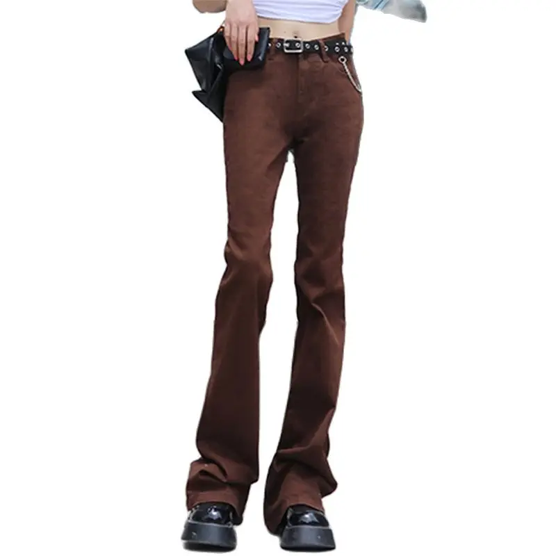 Retro casual jeans 2021 autumn new high-waist stretch thin micro-flared trousers all-match fashionable women's clothing
Retro casual jeans 2021 autumn new high-waist stretch thin micro-flared trousers all-match fashionable women's clothing
