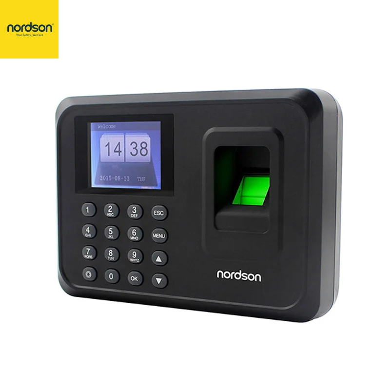 Nordson оригинальный биометрический отпечаток пальца времени посещаемости Teminal