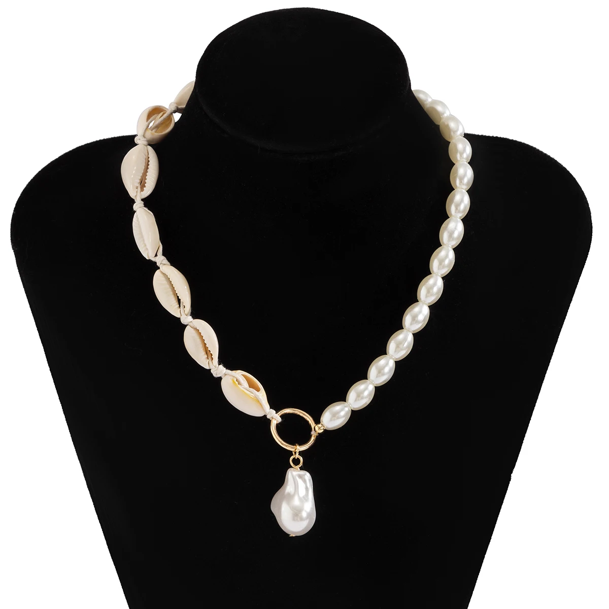2021 Summer Boho Shells Necklace Beach Style Pearl Beaded Short Choker Necklace Handmade Collar Clavicle Chokers Hot Jewelry
2021 Summer Boho Shells Necklace Beach Style Pearl Beaded Short Choker Necklace Handmade Collar Clavicle Chokers Hot Jewelry