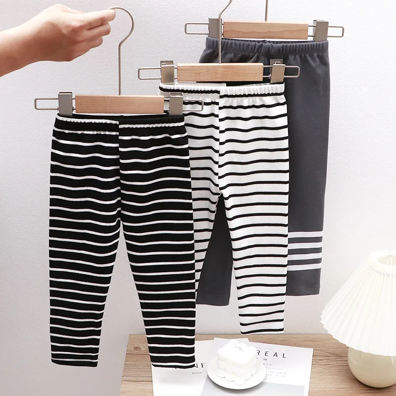 New Girls Leggings Skinny Elastic Waist Sports Pants Stripe Solid Color Trousers For Kids Children Clothes Spring Fall Winter
New Girls Leggings Skinny Elastic Waist Sports Pants Stripe Solid Color Trousers For Kids Children Clothes Spring Fall Winter
