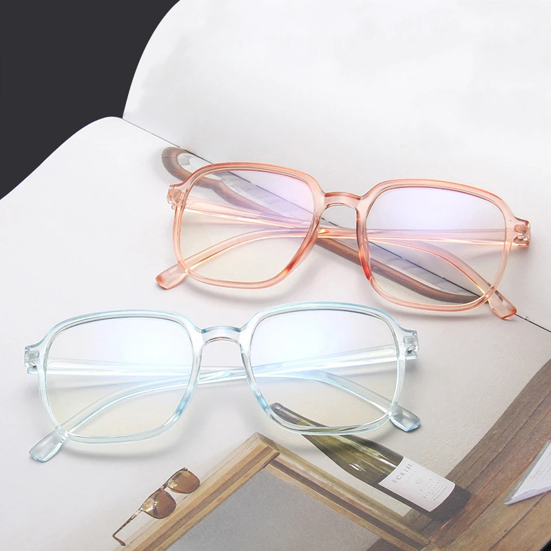 Fashion Glasses Frame Women Anti Blue Light Computer Eyeglasses Clear Lens Ultralight Eyewear Transparent Pink Blue Square
Fashion Glasses Frame Women Anti Blue Light Computer Eyeglasses Clear Lens Ultralight Eyewear Transparent Pink Blue Square