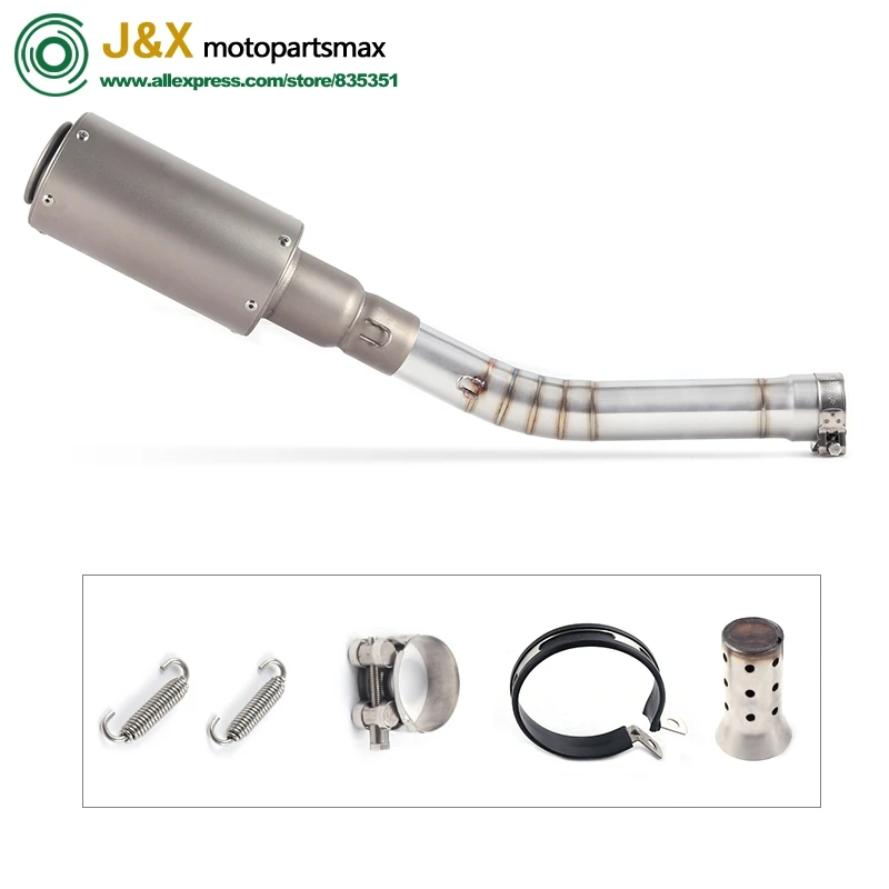 Motorcycle Stainless Steel Exhaust Escape Muffler Middle Link Pipe Slip On Full System Slip On For yamaha YZF-R6 R6 1998-2005
Motorcycle Stainless Steel Exhaust Escape Muffler Middle Link Pipe Slip On Full System Slip On For yamaha YZF-R6 R6 1998-2005