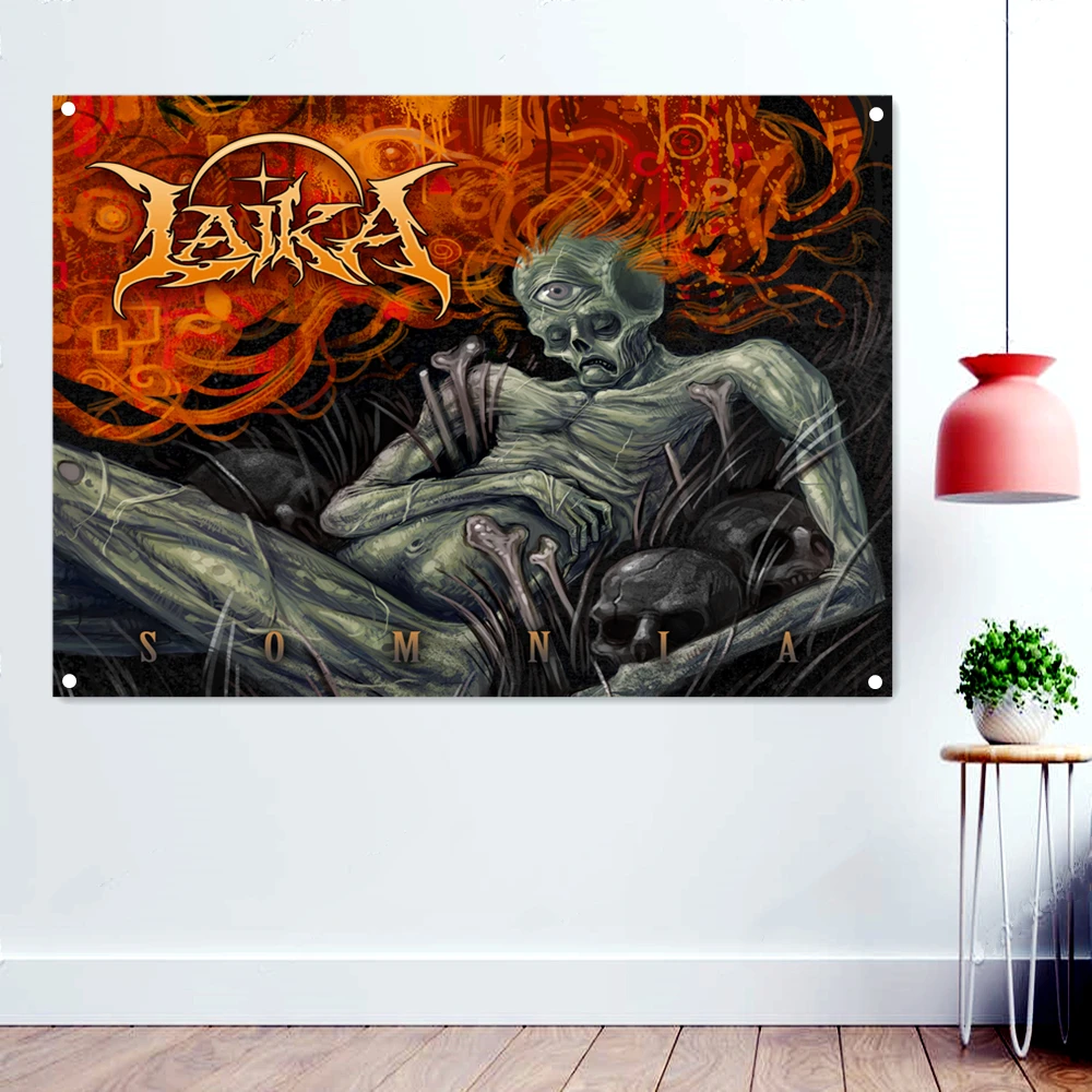 Skeleton Heavy Metal Music Rock Band Banner Wall Chart Fantastically Brutal Dark Art Flag Skull Tattoo Art Poster Hanging Cloth
Skeleton Heavy Metal Music Rock Band Banner Wall Chart Fantastically Brutal Dark Art Flag Skull Tattoo Art Poster Hanging Cloth