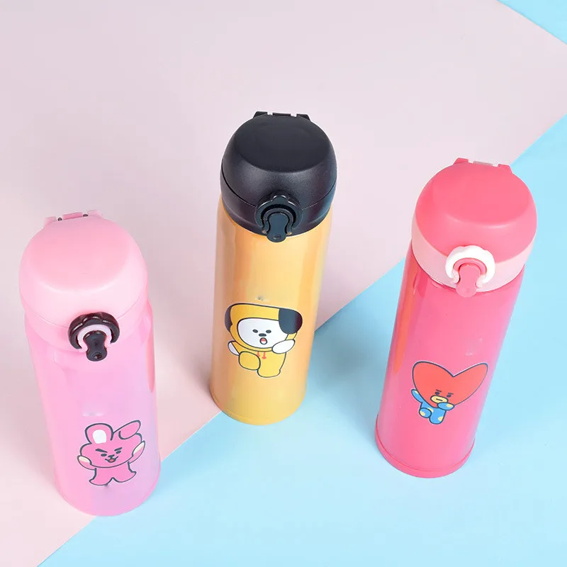 Горячая новинка Kpop мультяшная бутылка для воды из нержавеющей стали вакуумные фляжки термосы кружки прямая Термокружка Кофе Чай Молоко пут...
Горячая новинка Kpop мультяшная бутылка для воды из нержавеющей стали вакуумные фляжки термосы кружки прямая Термокружка Кофе Чай Молоко пут...