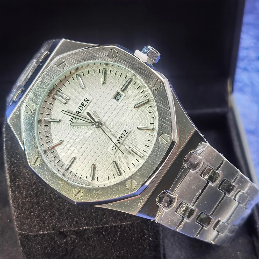 PLADEN Platinum Watches Men Vitality Outdoor Classic Brand Man Watch Quartz Stainless Steel Relógio Masculino Hiphop Party Gift
PLADEN Platinum Watches Men Vitality Outdoor Classic Brand Man Watch Quartz Stainless Steel Relógio Masculino Hiphop Party Gift