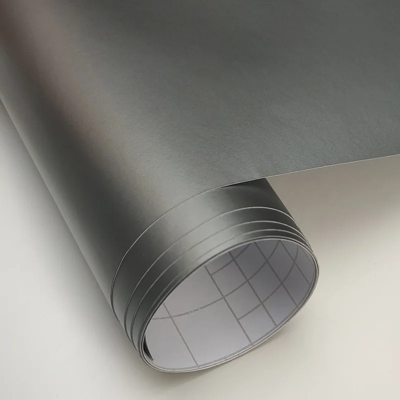 Free shipping high quality 30M/lot silver Matte Vinyl Wrap with Air release Matt Black Foil Vehicle Wrap Film matte sticker film
Free shipping high quality 30M/lot silver Matte Vinyl Wrap with Air release Matt Black Foil Vehicle Wrap Film matte sticker film