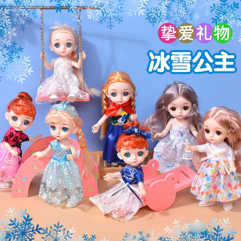 Free shipping【Mini cute doll】17cm BJD barbiee DIY joint doll Girl birthday gift christmas thanksgiving toy Froze Aisa toys
Free shipping【Mini cute doll】17cm BJD barbiee DIY joint doll Girl birthday gift christmas thanksgiving toy Froze Aisa toys