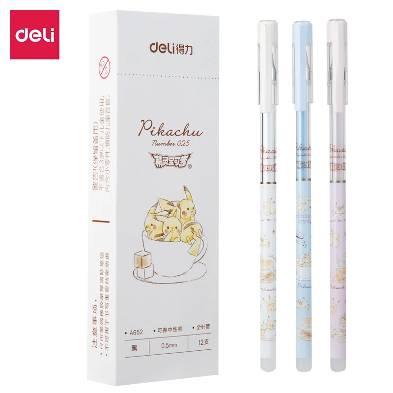 Deli Erasable Gel Pen kawaii Cute Kids Gel Ink Pens Student Stationery Girl Gift School Office Supplies Erasable neutral pen
Deli Erasable Gel Pen kawaii Cute Kids Gel Ink Pens Student Stationery Girl Gift School Office Supplies Erasable neutral pen