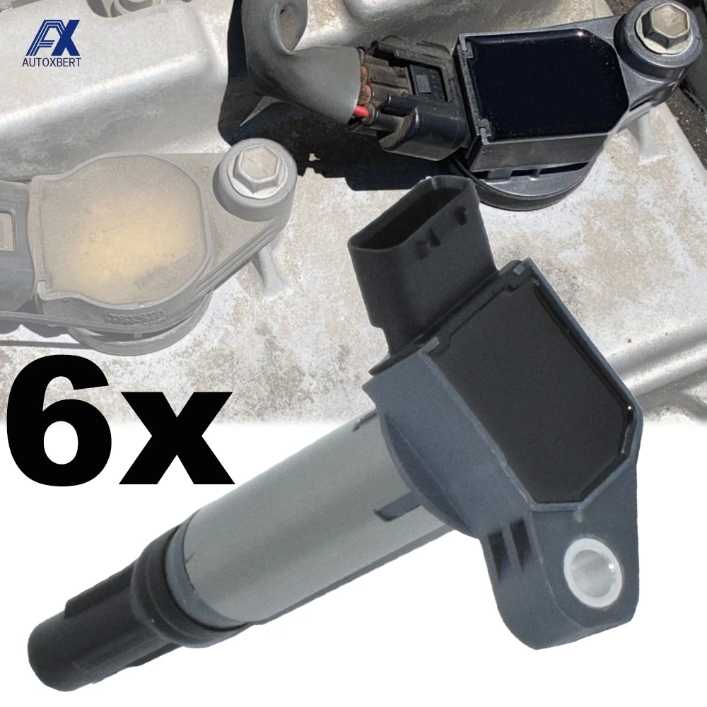 Ignition Coils For Toyota Avalon Camry Highlander Sienna Lexus ES350 RX350 V6 Compatible with 90919-A2002 UF487 UF-487 6 Pack
Ignition Coils For Toyota Avalon Camry Highlander Sienna Lexus ES350 RX350 V6 Compatible with 90919-A2002 UF487 UF-487 6 Pack