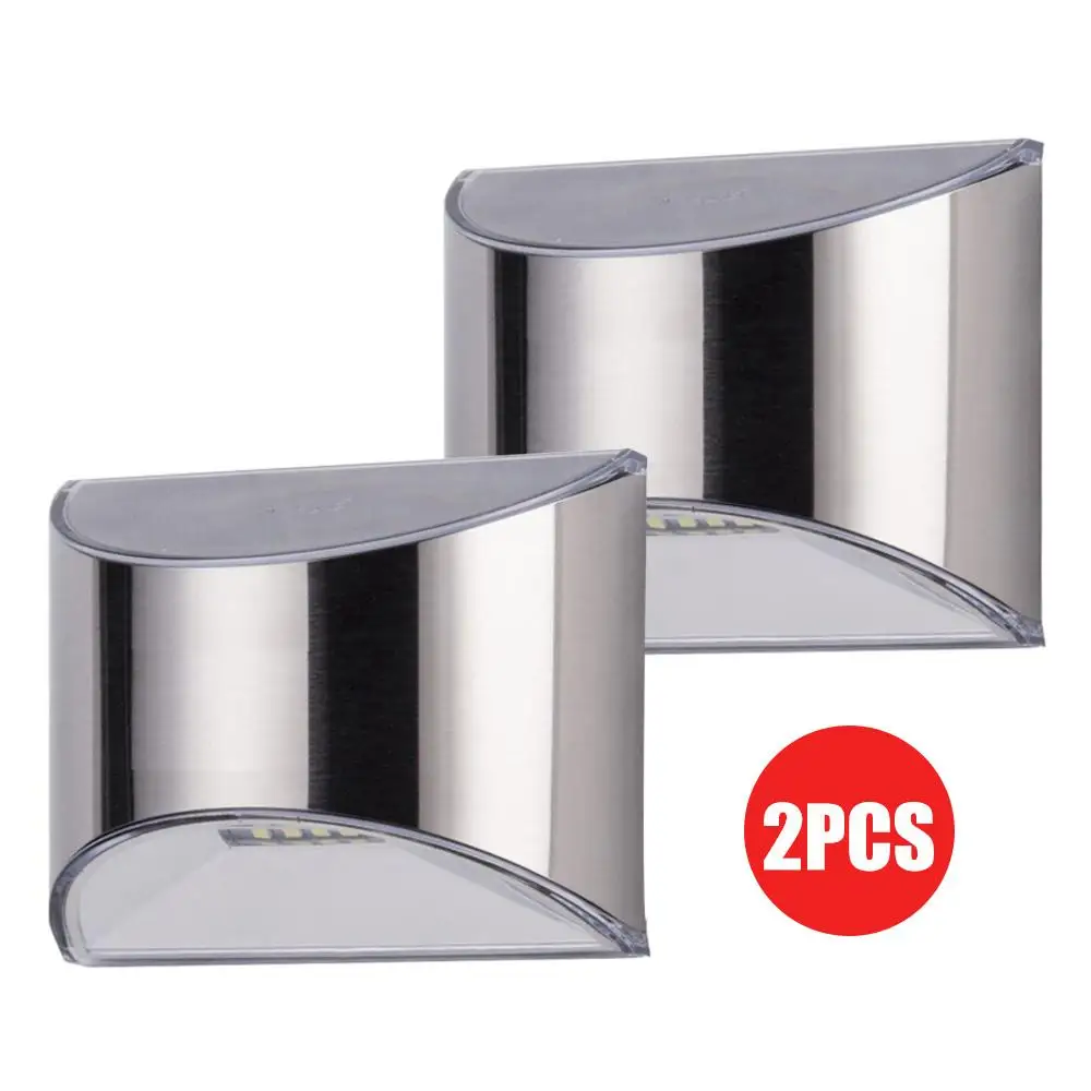 Durable Wall Light Solar Security Garden Patio Lighting Landscape 2pcs Street Lamp Eco-Friendly IP55 Stainless Steel
Durable Wall Light Solar Security Garden Patio Lighting Landscape 2pcs Street Lamp Eco-Friendly IP55 Stainless Steel
