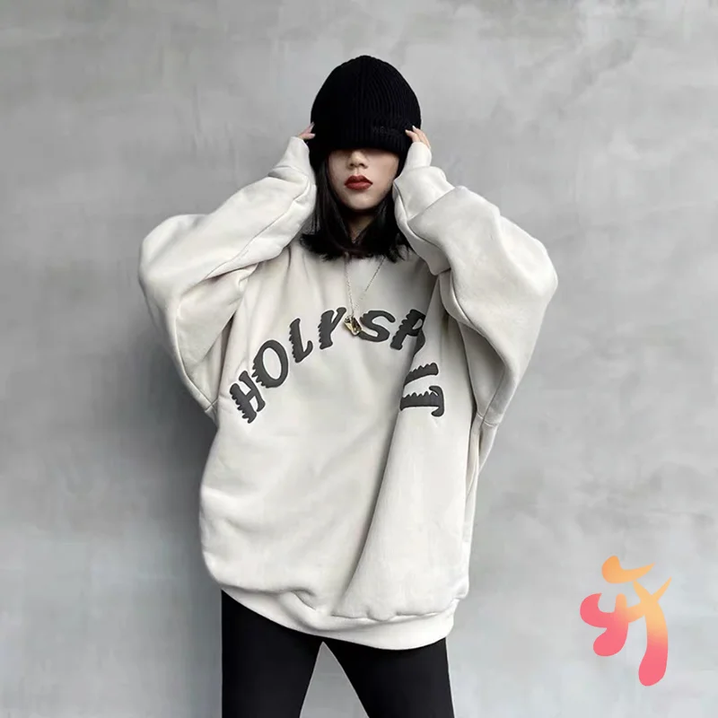 Свитшоты Kanye в стиле High Street, СВОБОДНЫЙ Модный Повседневный пуловер в воскресенье, свитшот с круглым вырезом Канье для пары
Свитшоты Kanye в стиле High Street, СВОБОДНЫЙ Модный Повседневный пуловер в воскресенье, свитшот с круглым вырезом Канье для пары